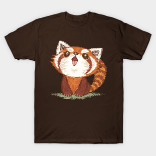 Red panda happy T-Shirt